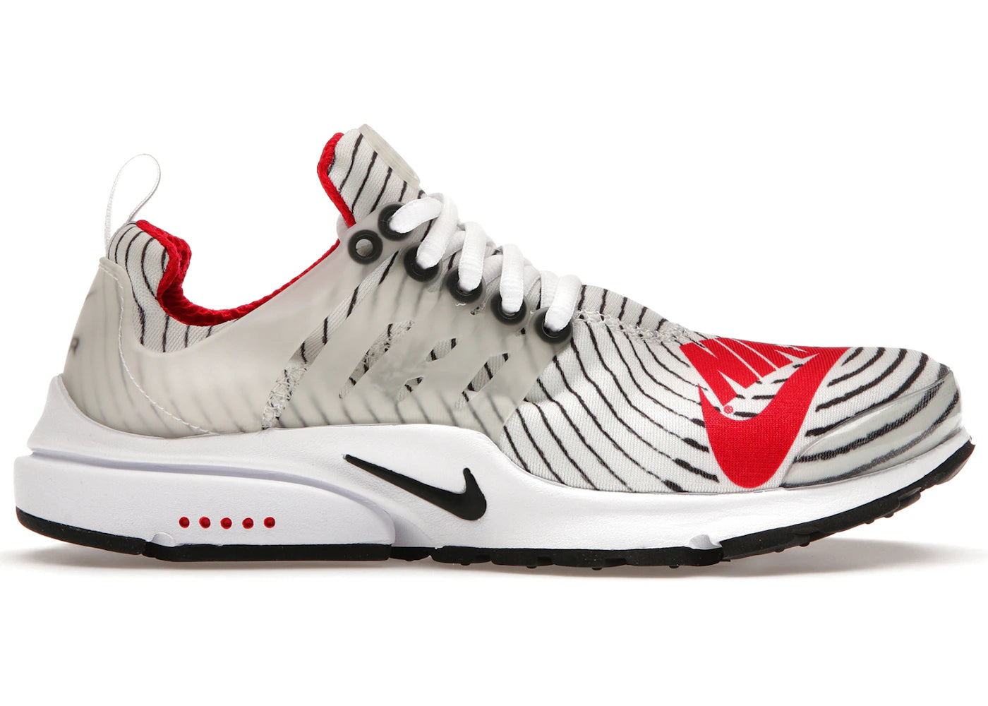 Nike Air Presto-Hypnotic White Red