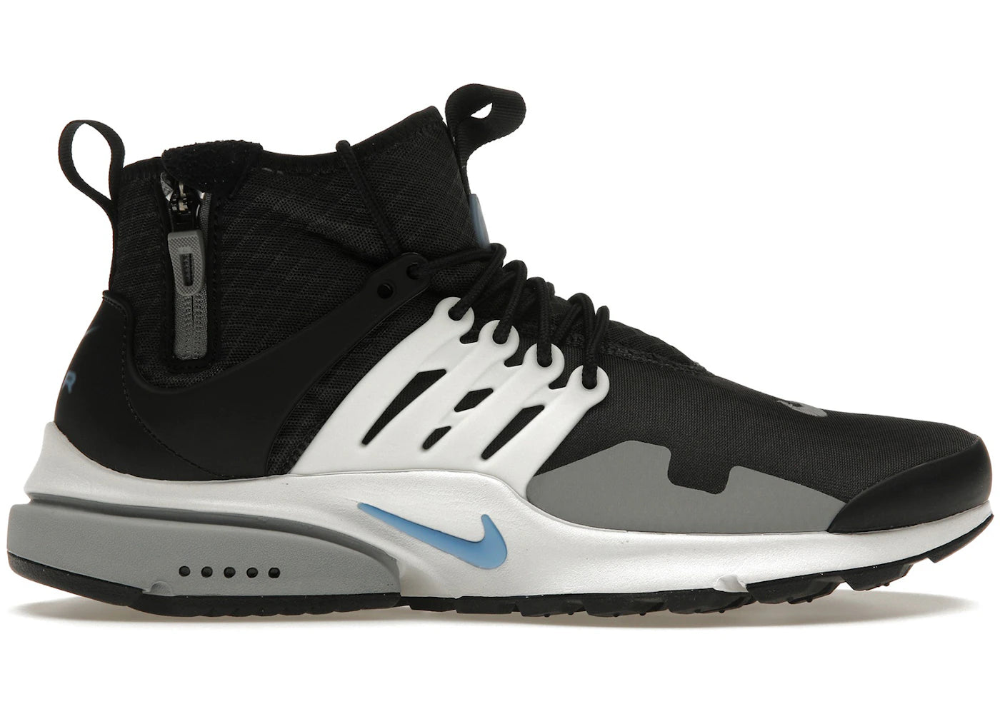 Nike Air Presto Mid Utility-Antracite Summit White Particle Grey University Blue