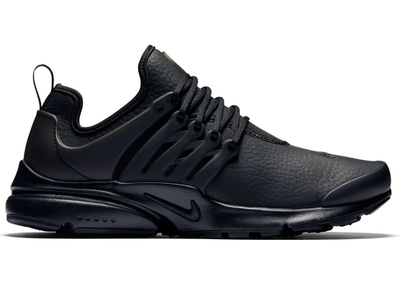 Nike Air Presto-Premium Black Leather (Women's)