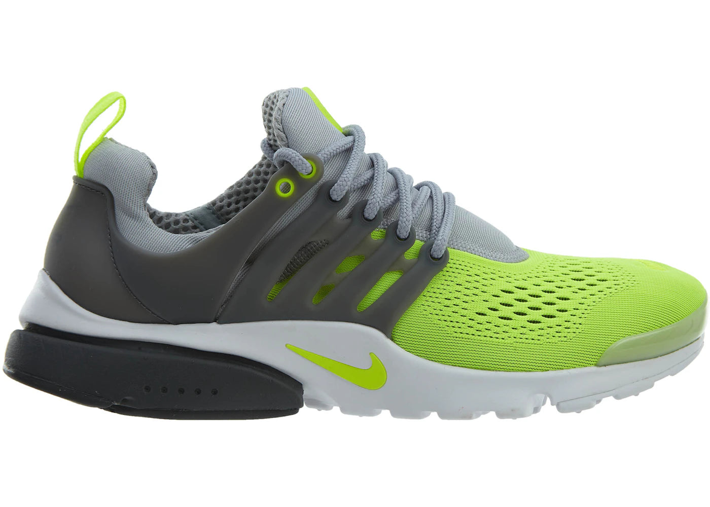 Nike Air Presto Ultra Br-Wolf Grey Volt-Dark Grey-White