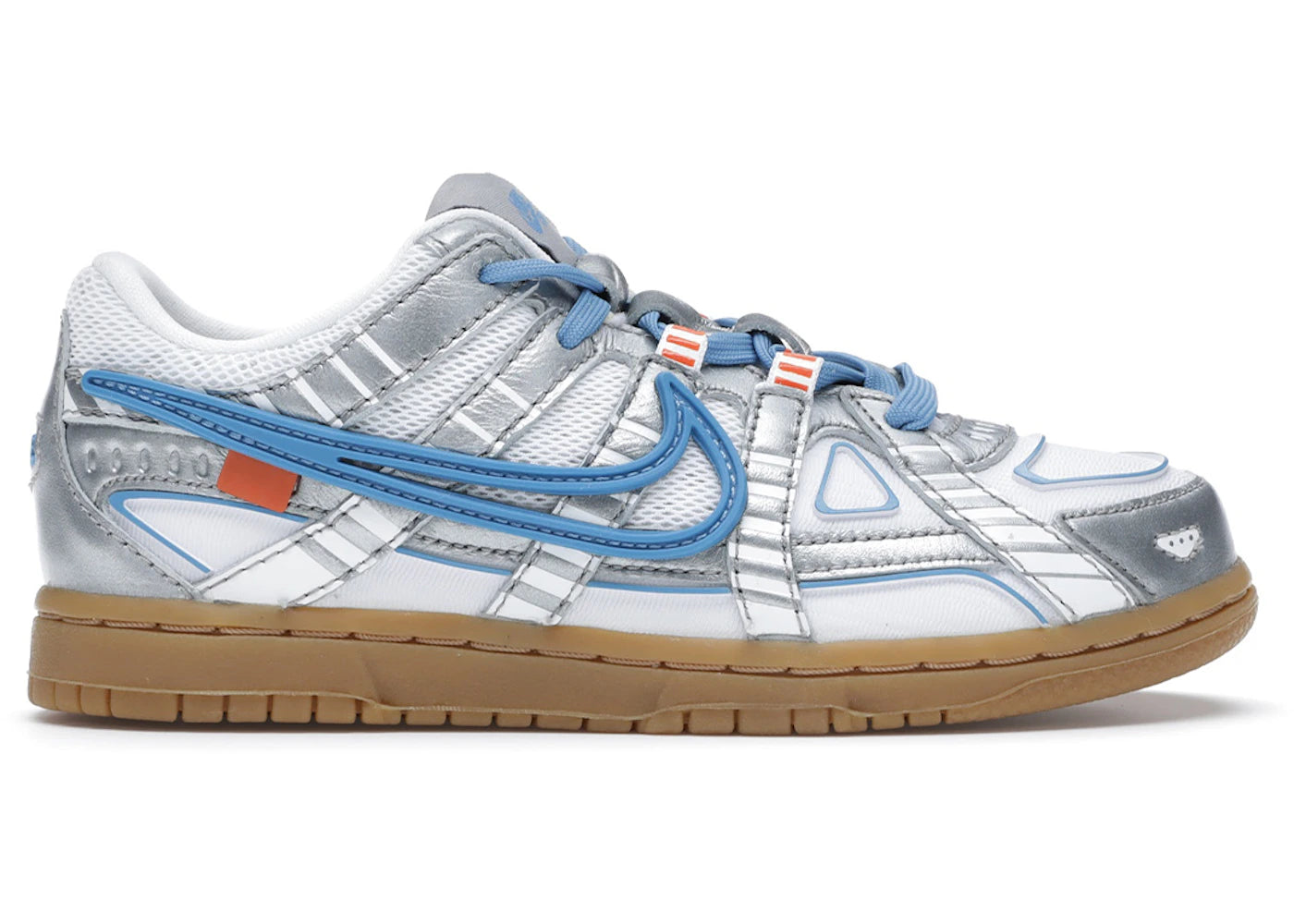 Nike Air Rubber Dunk-Off-White University Blue (PS)