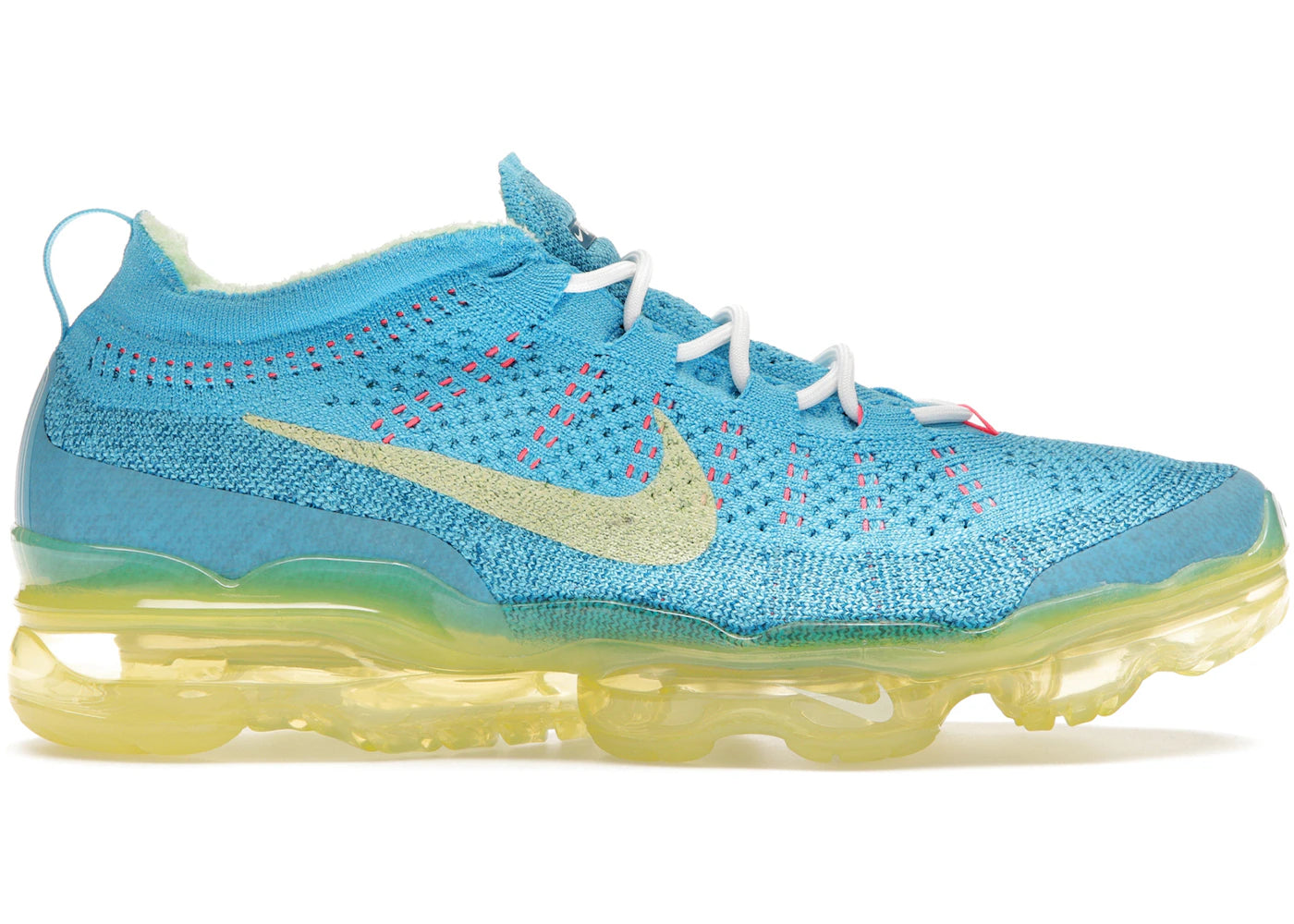 Nike Air VaporMax 2023 Flyknit - Bleu Baltique Citron Teinte