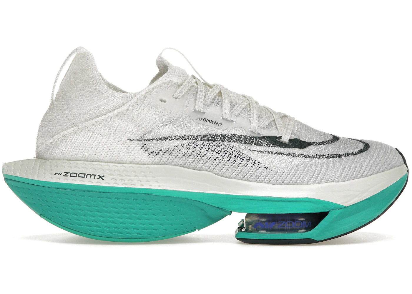 Nike Air Zoom Alphafly Next% 2-White Clear Jade (Women's)