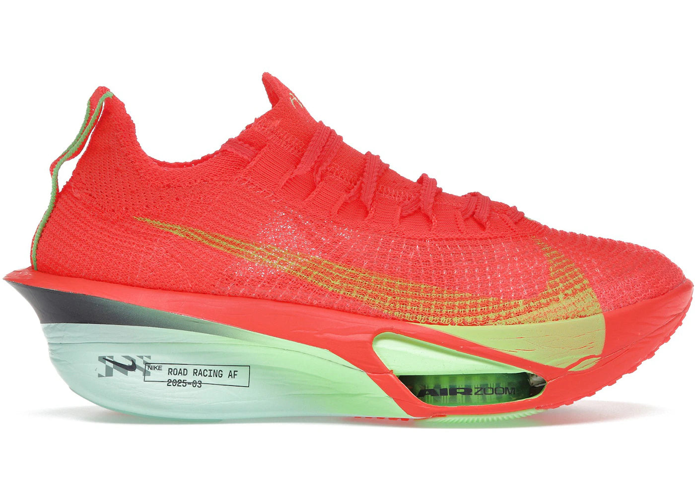 Nike Air Zoom Alphafly Next% 3-Bright Crimson Lime Blast Mint Foam Cave Purple