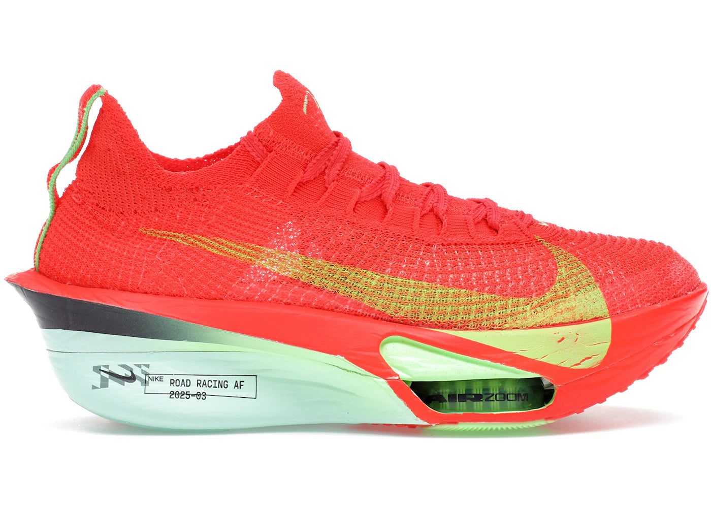 Nike Air Zoom Alphafly Next% 3-Bright Crimson Lime Blast (Women's)