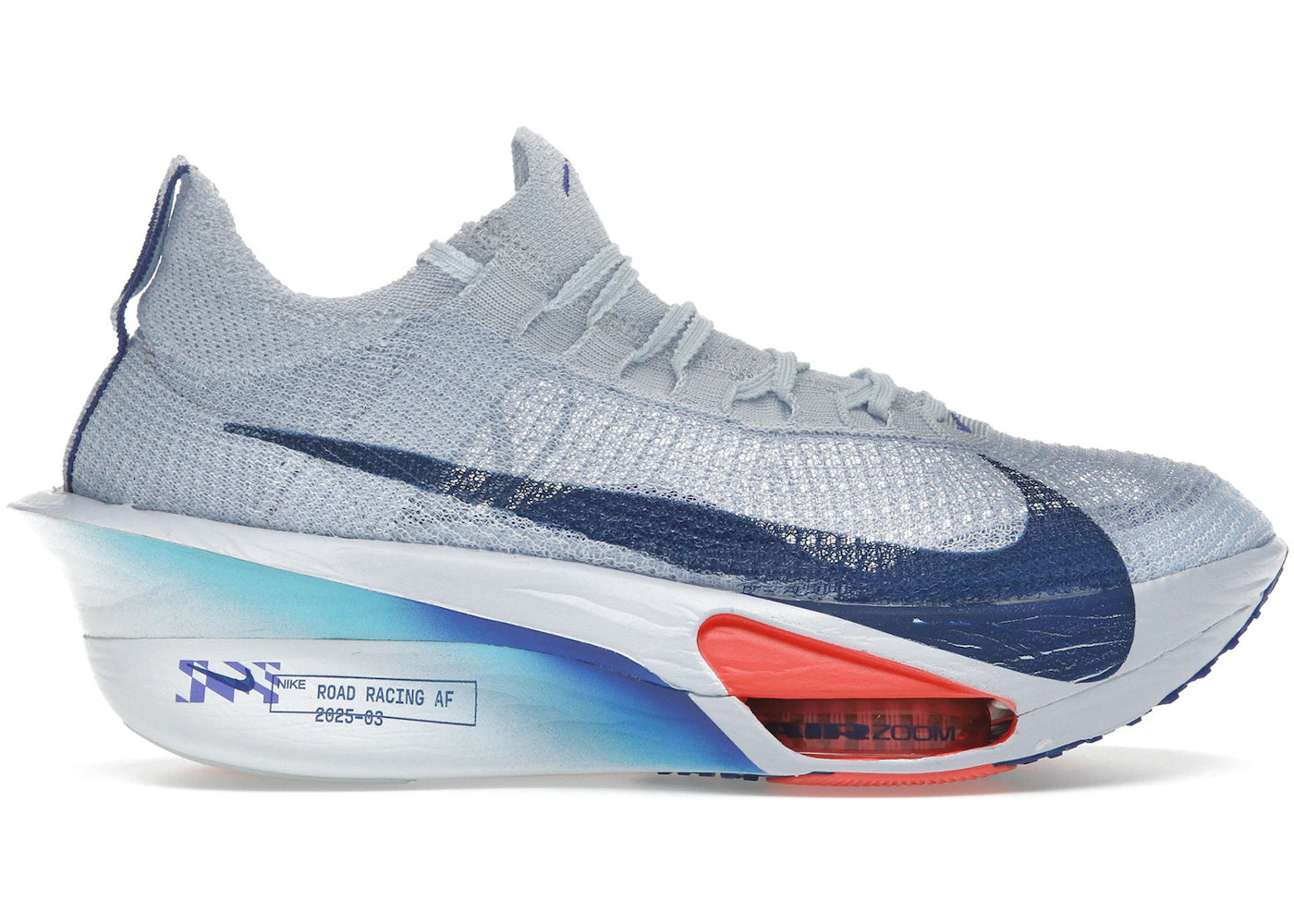 Nike Air Zoom Alphafly Next% 3-Football Gray Ghost Persian Violet Blue Void