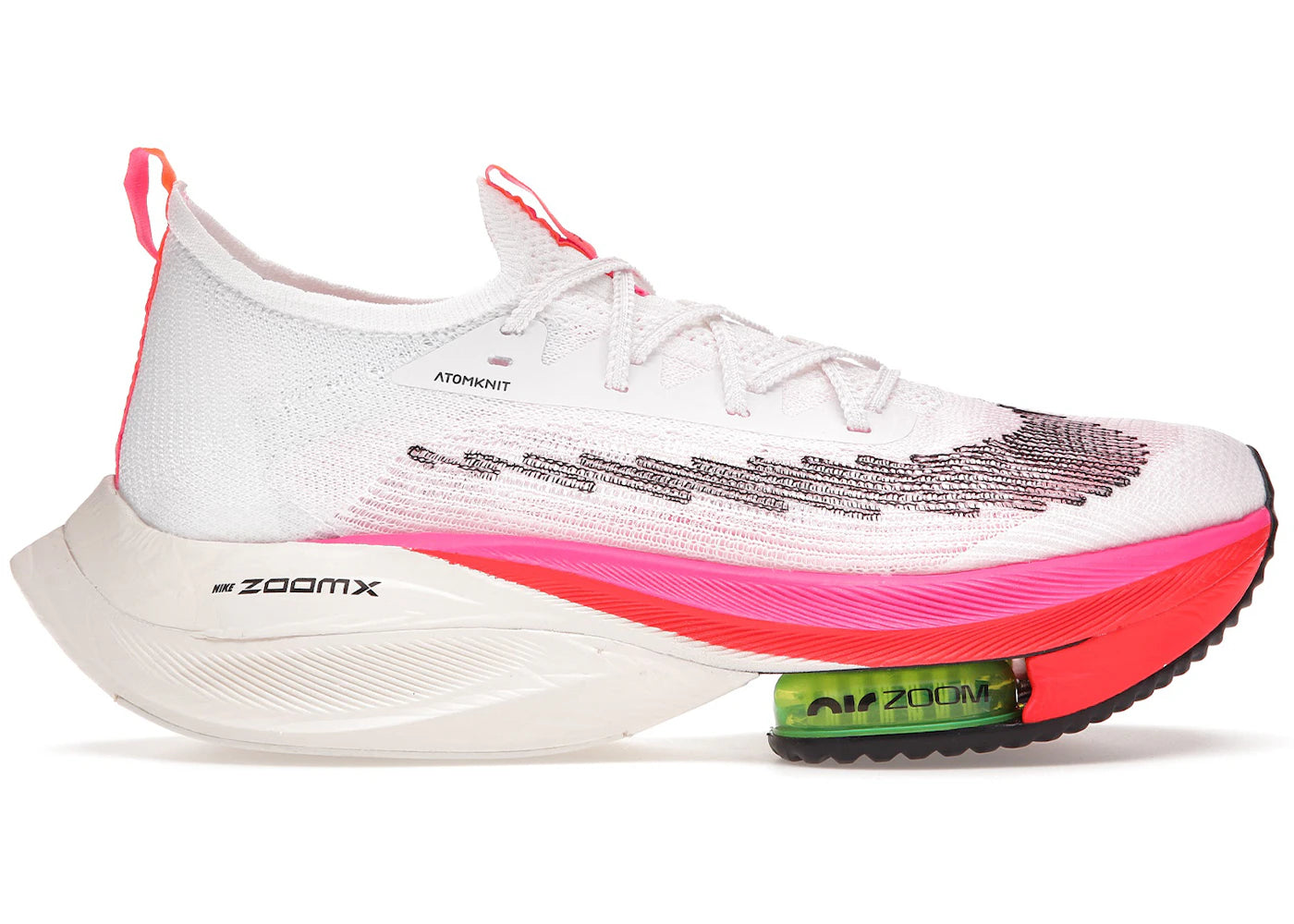 Nike Air Zoom Alphafly Next% Flyknit - Blanc Rose