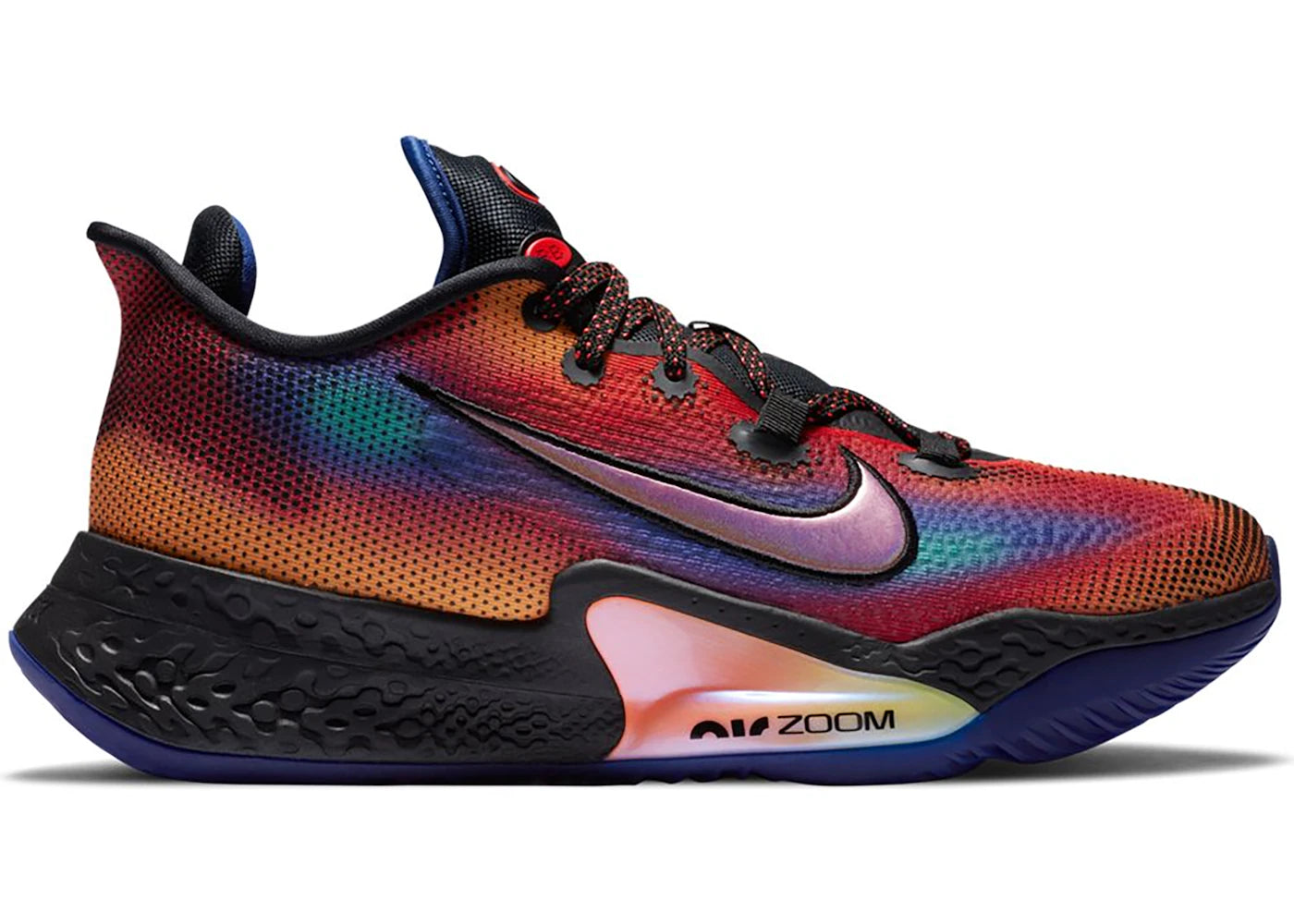 Carte thermique Nike Air Zoom BB NXT