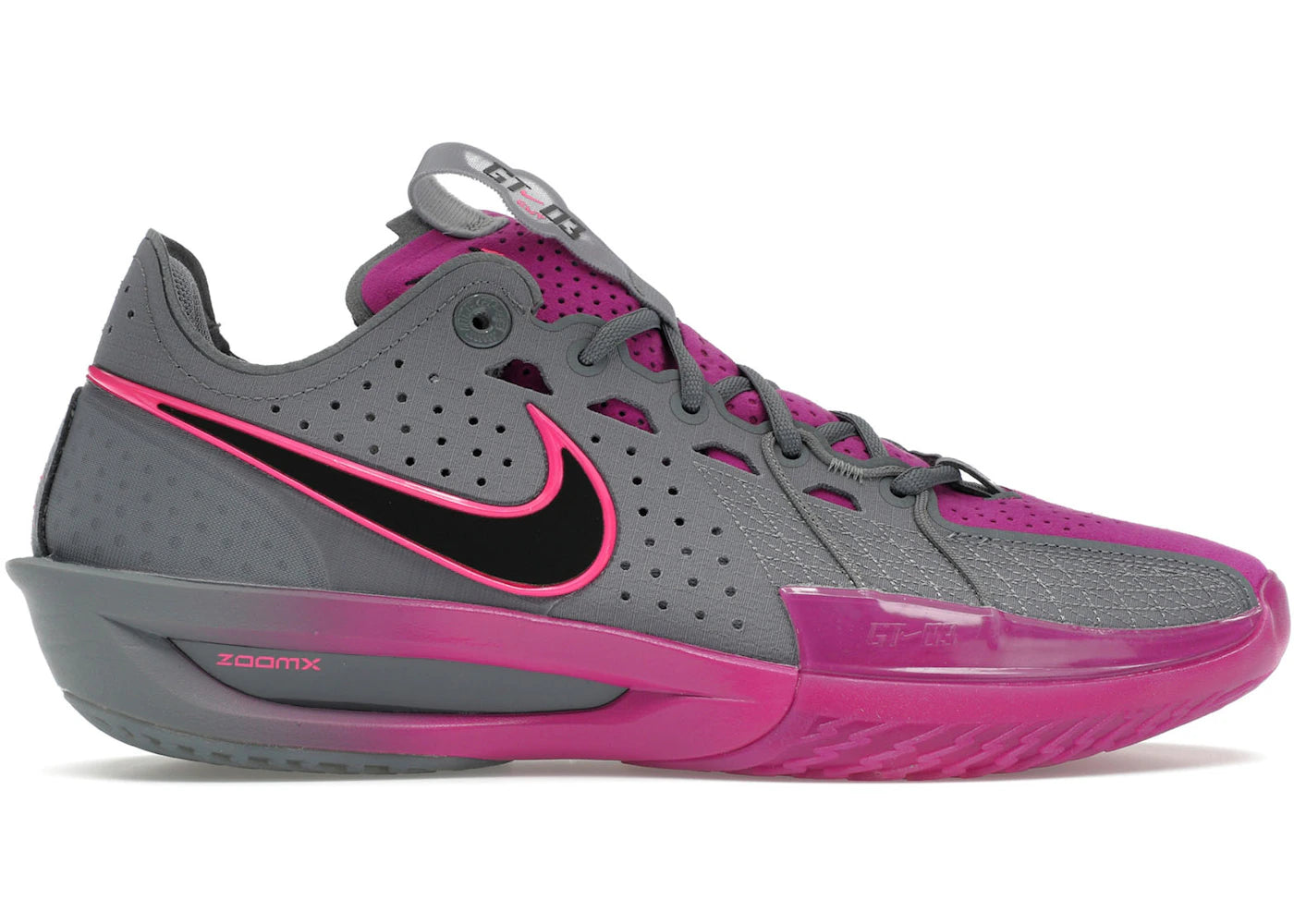 Nike Air Zoom GT Cut 3-Smoke Grey Hot Fuchsia