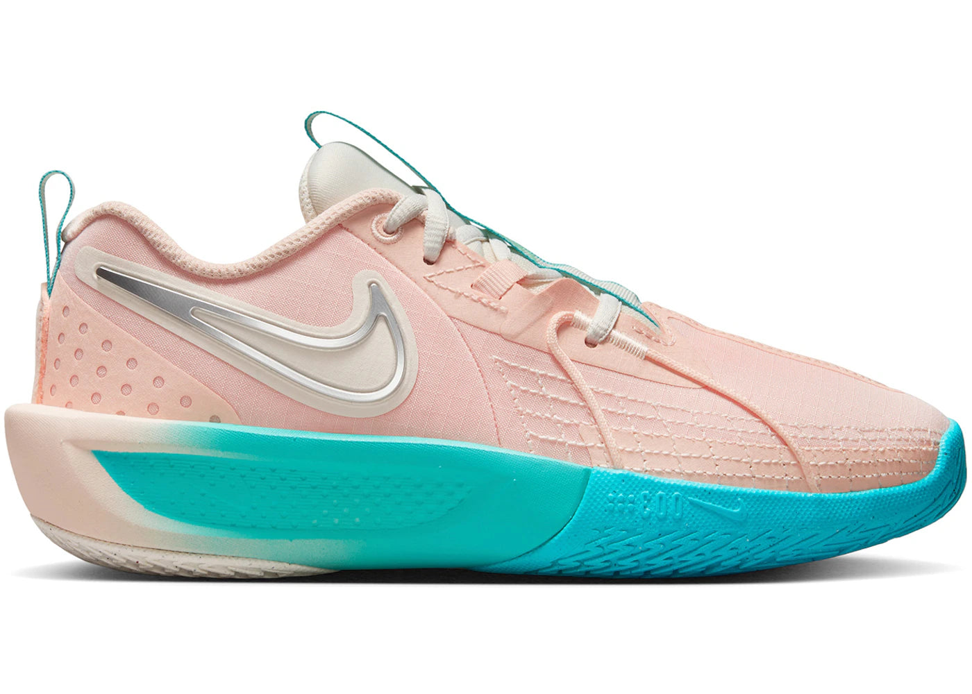 Nike Air Zoom GT Cut 3-Washed Coral Dusty Cactus Metallic Silver Chalk (GS)