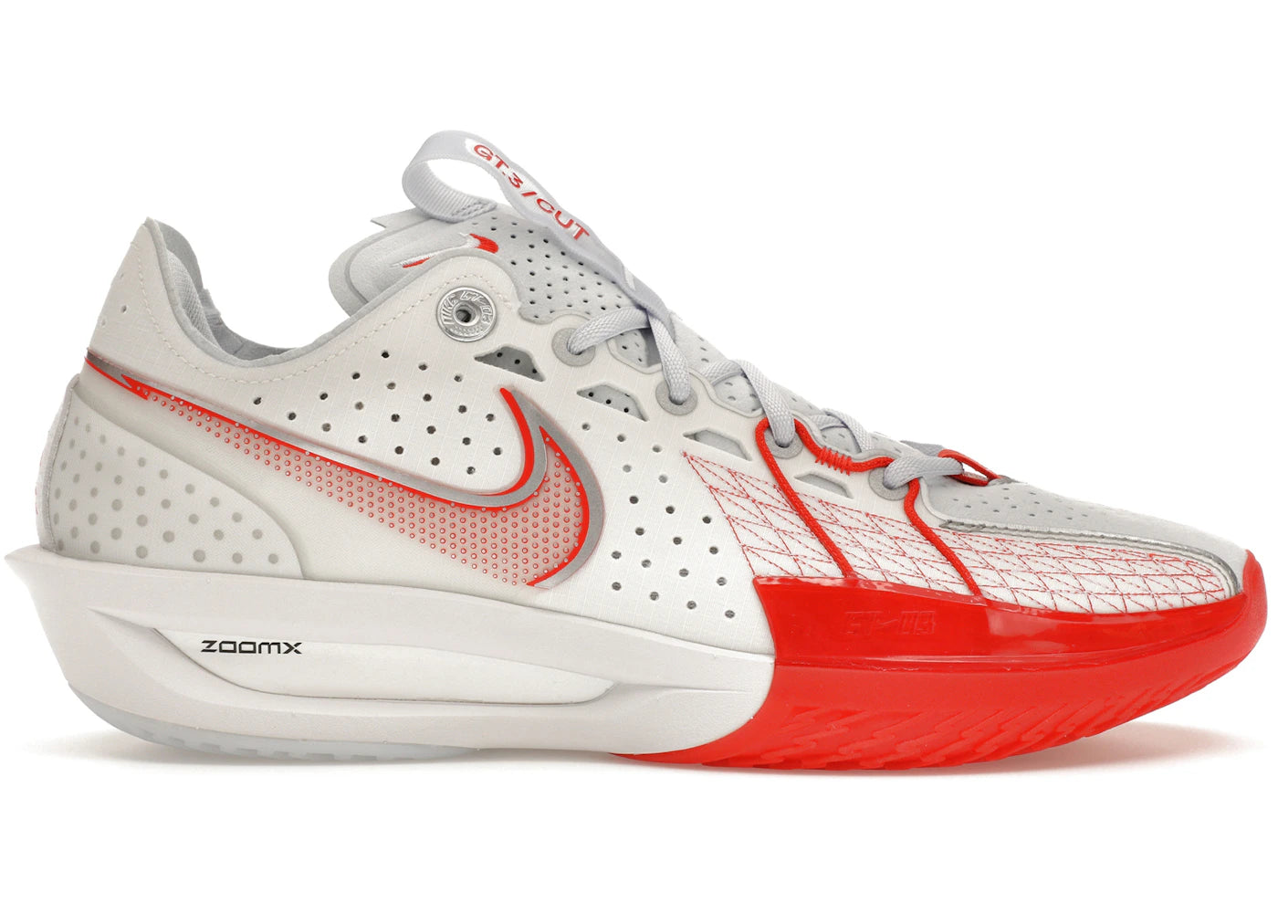 Nike Air Zoom GT Cut 3-White Picante Red