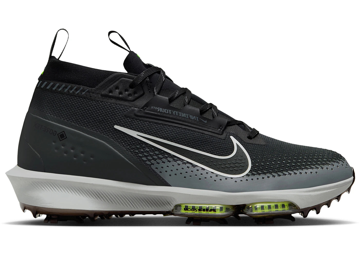 Nike Air Zoom Infinity Tour 2 Gore-Tex Gris fumé foncé Noir
