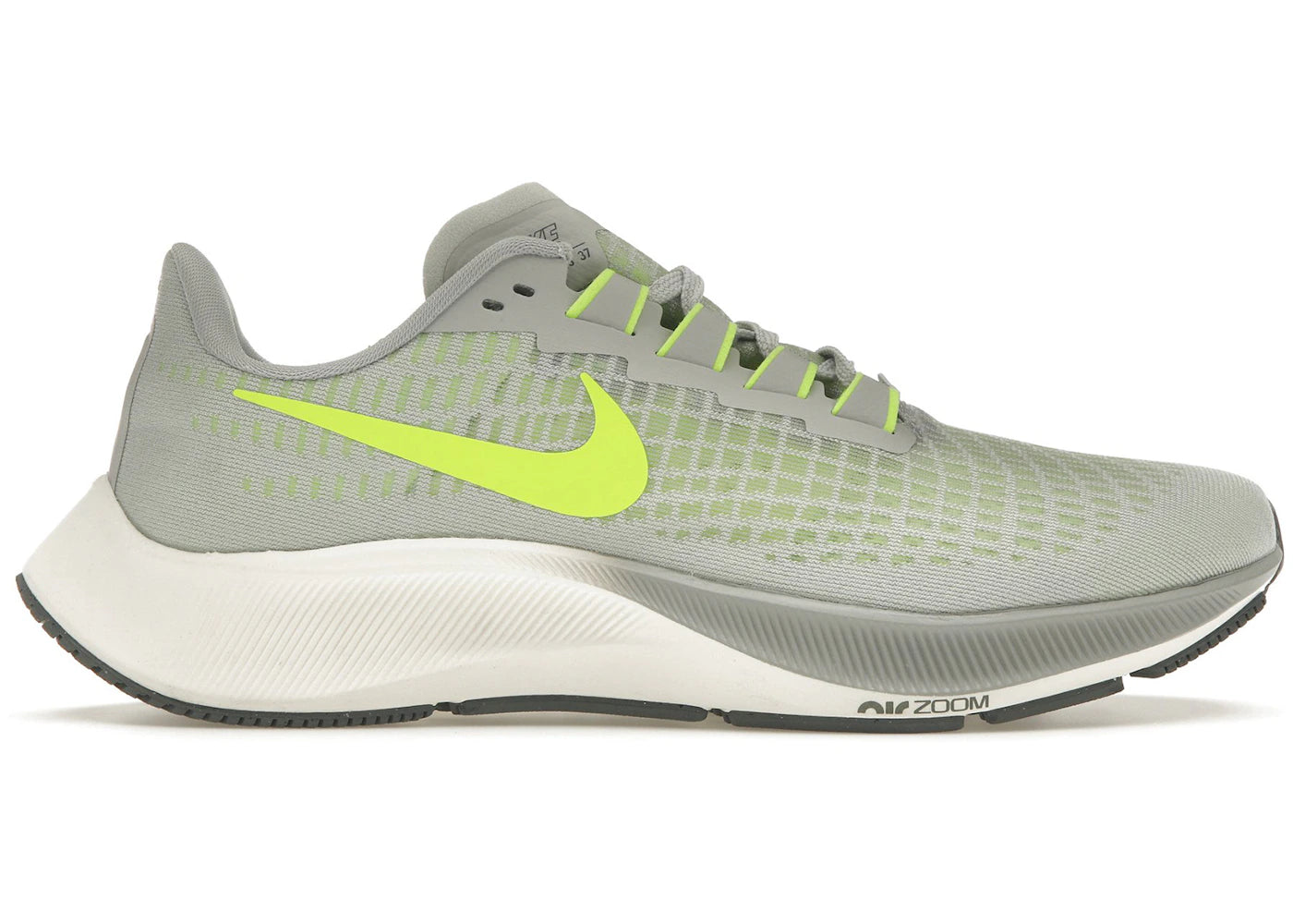 Nike Air Zoom Pegasus 37-Grey Fog Volt Smoke Grey Sail