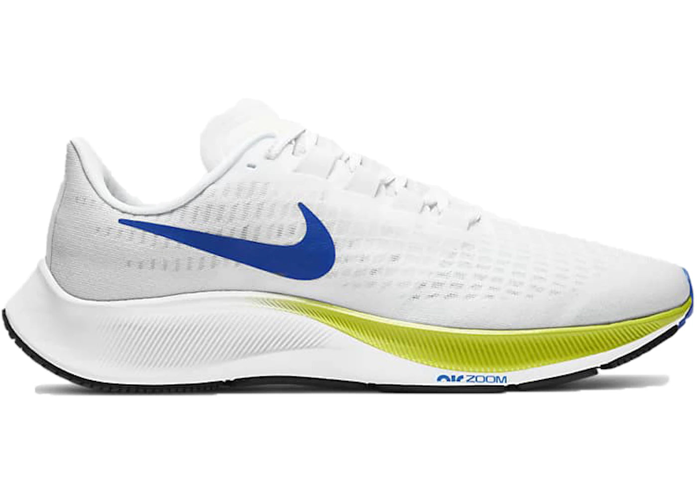 Air Zoom Pegasus 37-White Racer Blue