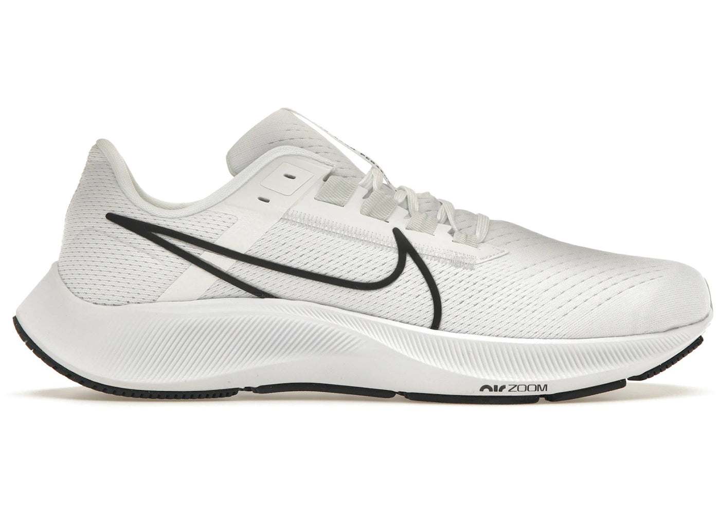 Nike Air Zoom Pegasus 38-White Black Pure Platinum