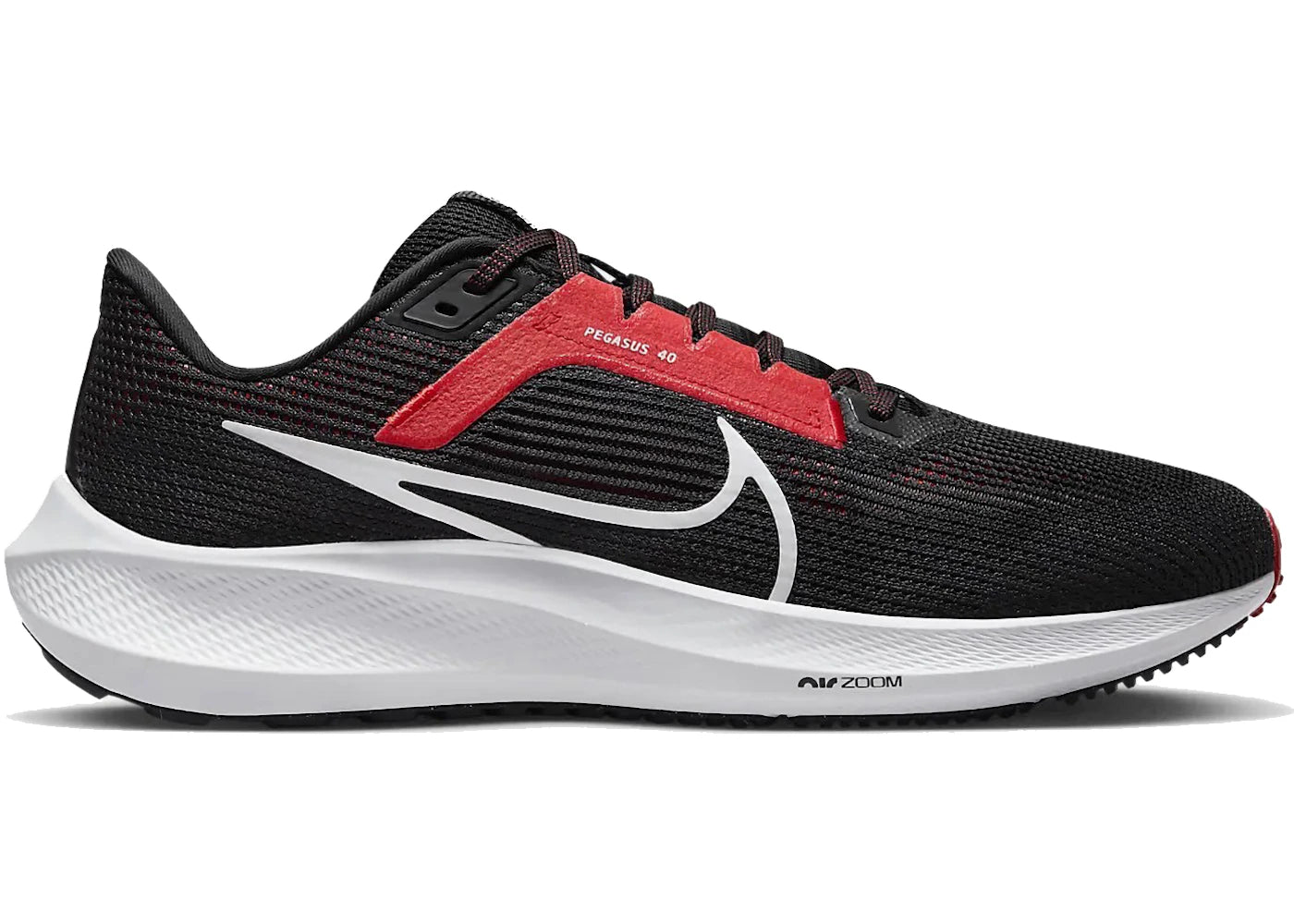 Nike Air Zoom Pegasus 40-Black Light Crimson