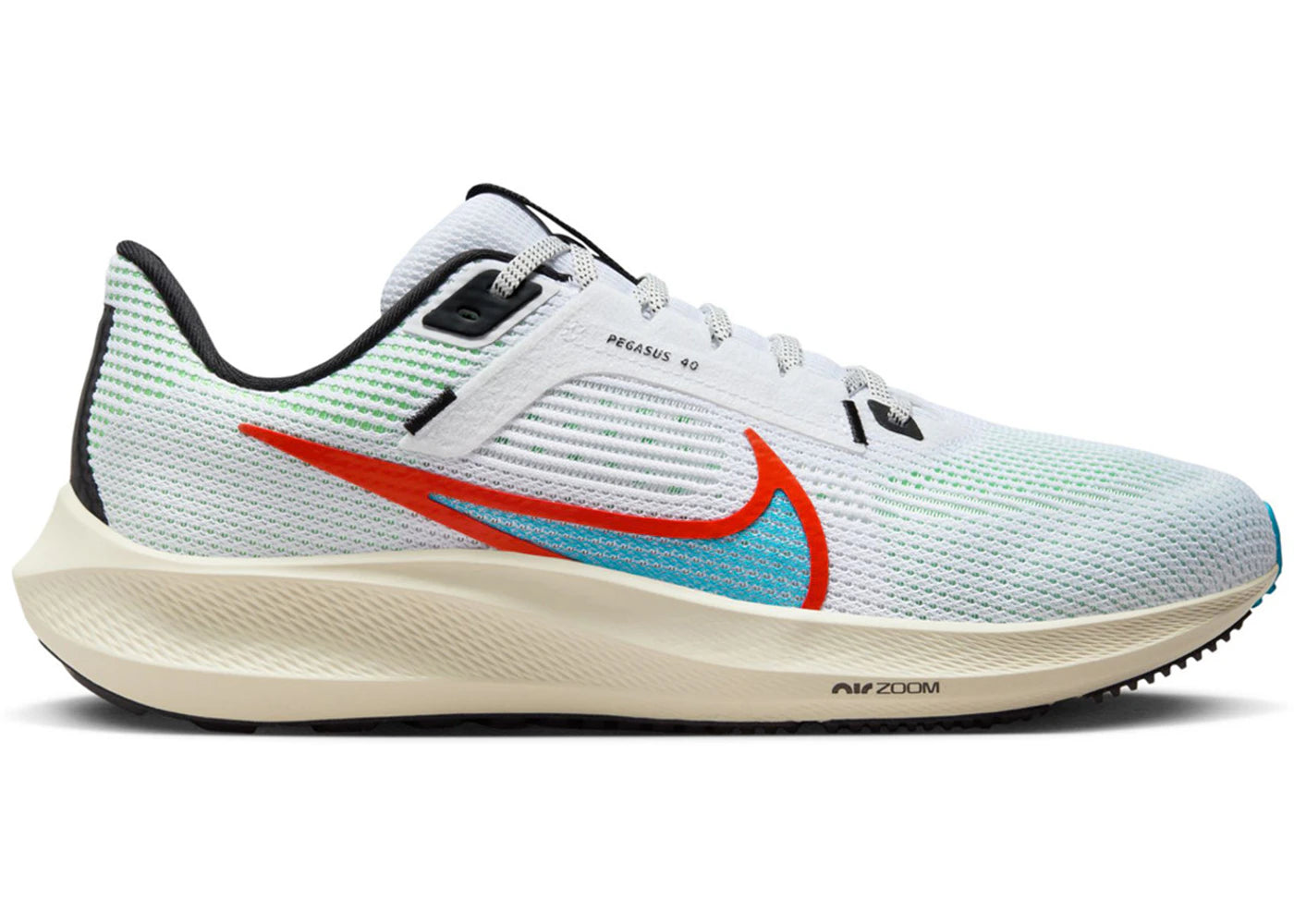 Nike Air Zoom Pegasus 40 SE-Mismatch White Multi-Color