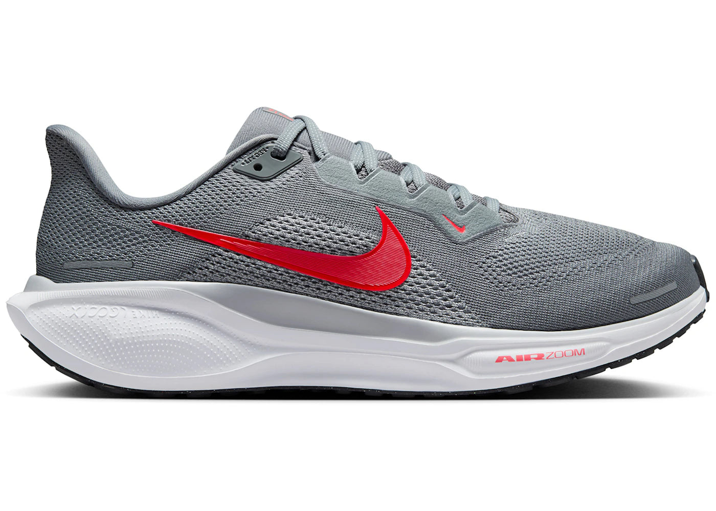 Nike Air Zoom Pegasus 41-Cool Grey Wolf Grey Pure Platinum Bright Crimson