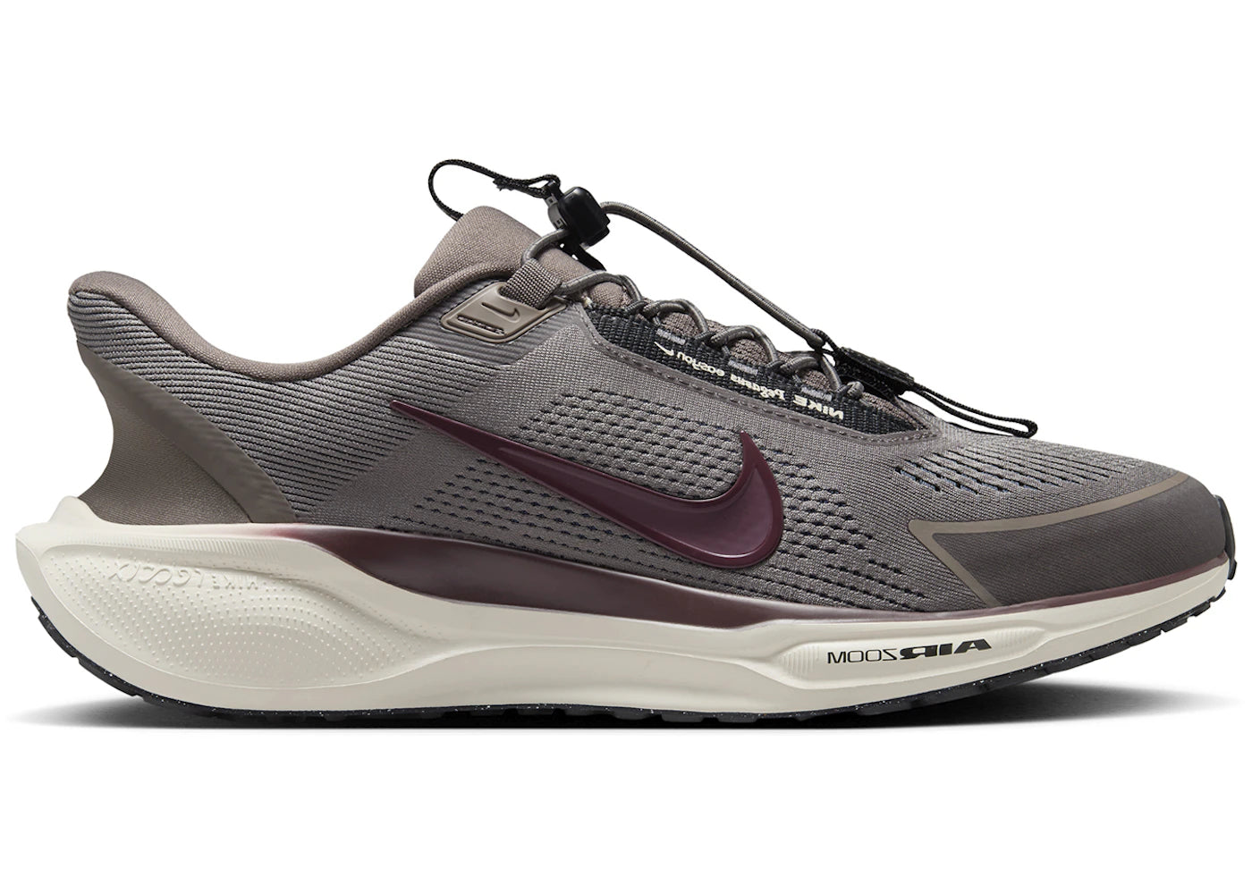 Nike Air Zoom Pegasus 41 EasyOn-Cave Stone Dark Smoke Grey Light Orewood Brown Burgundy Crush
