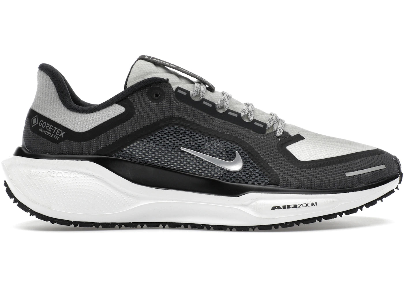 Nike Air Zoom Pegasus 41 Gore-Tex Noir Anthracite Gris Fer Blanc Sommet