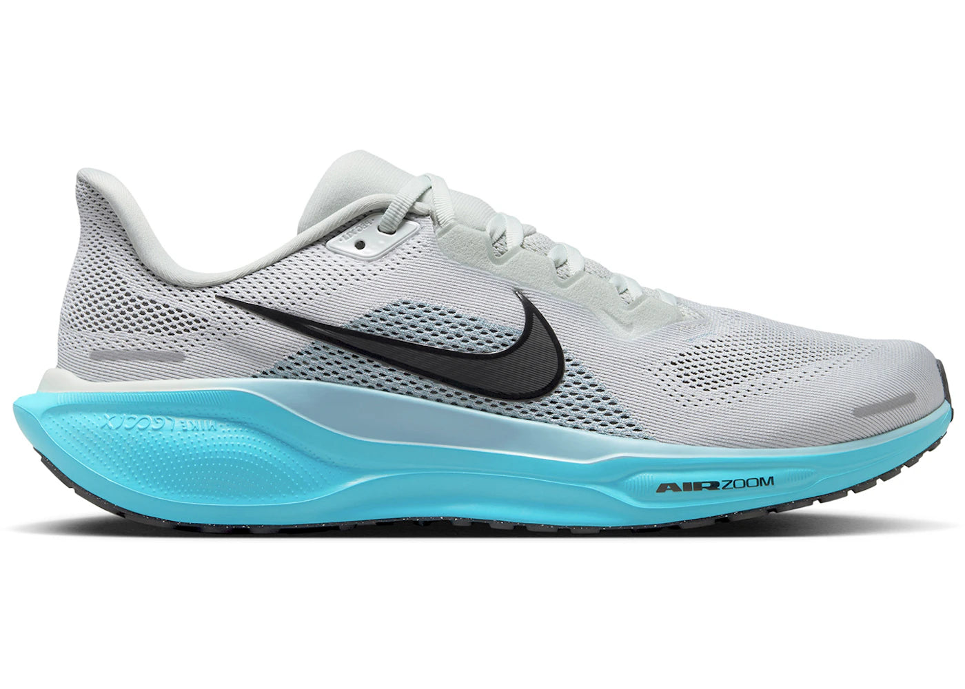 Nike Air Zoom Pegasus 41 - Denim argent clair, turquoise, noir cactus poussiéreux