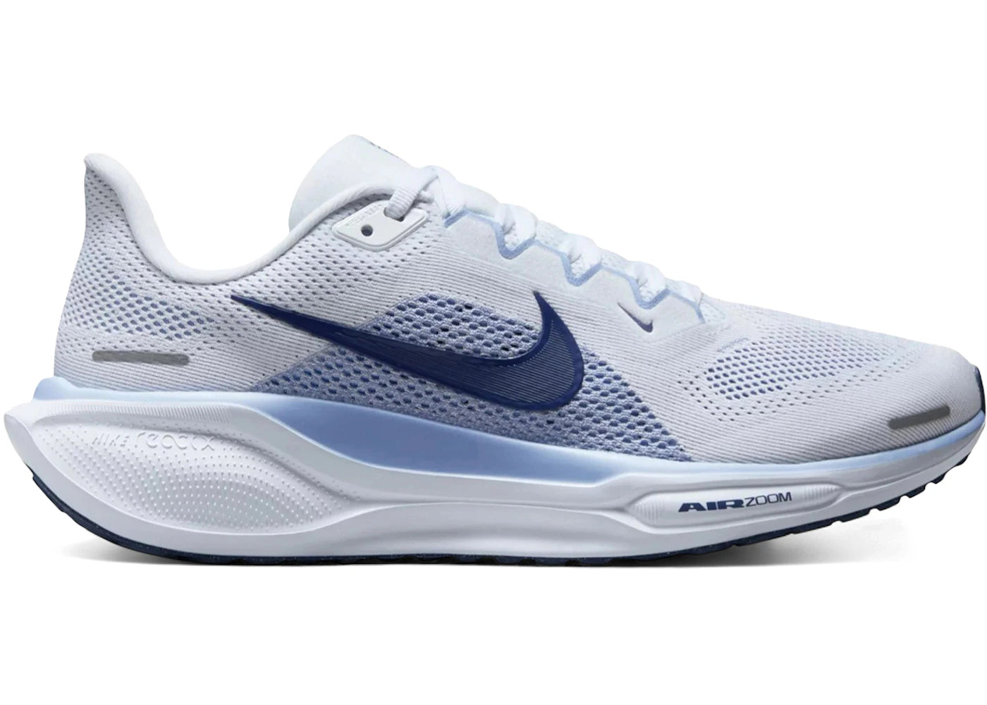 Nike Air Zoom Pegasus 41 White Aluminum Football Grey