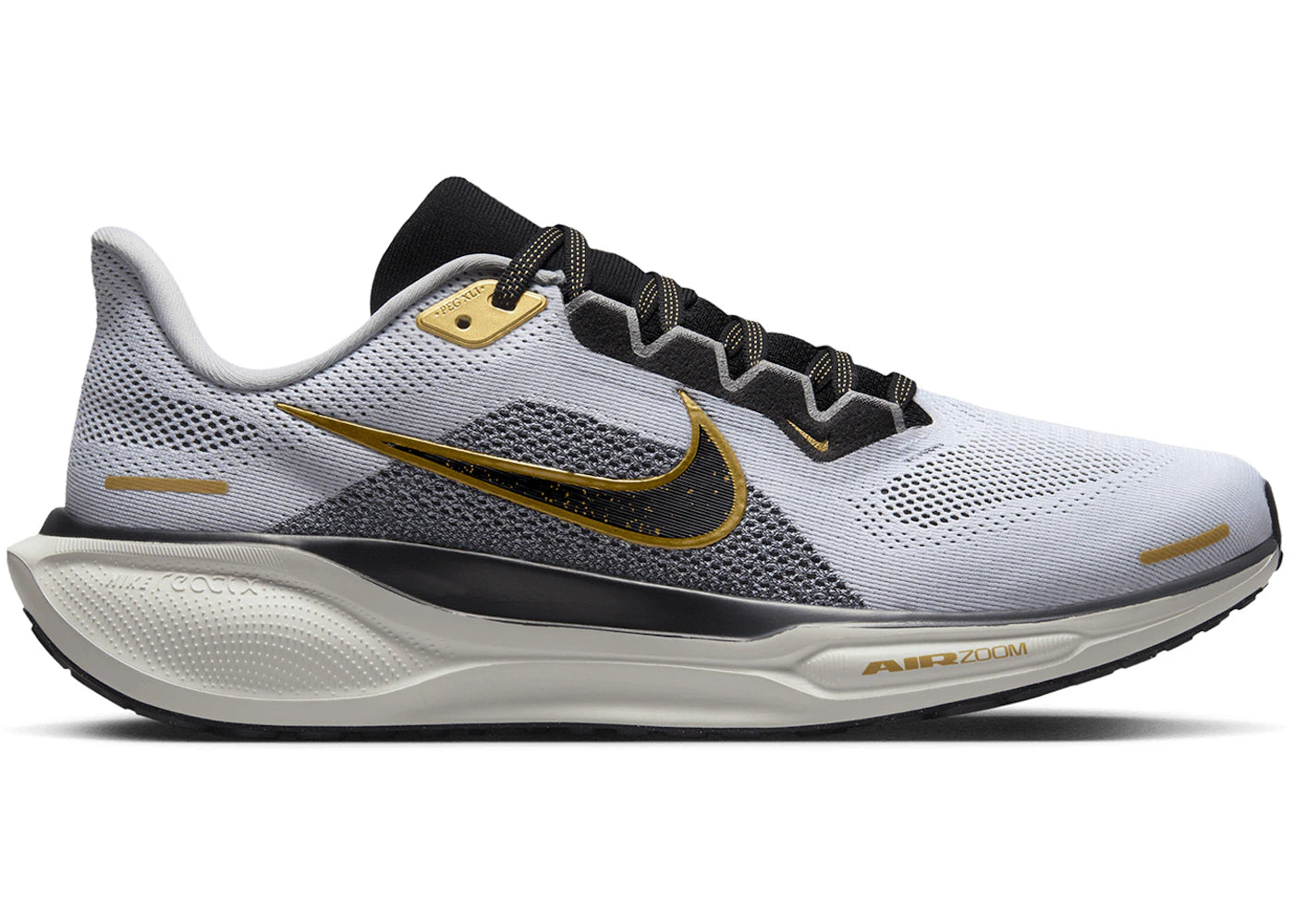 Nike Air Zoom Pegasus 41-White Metallic Gold