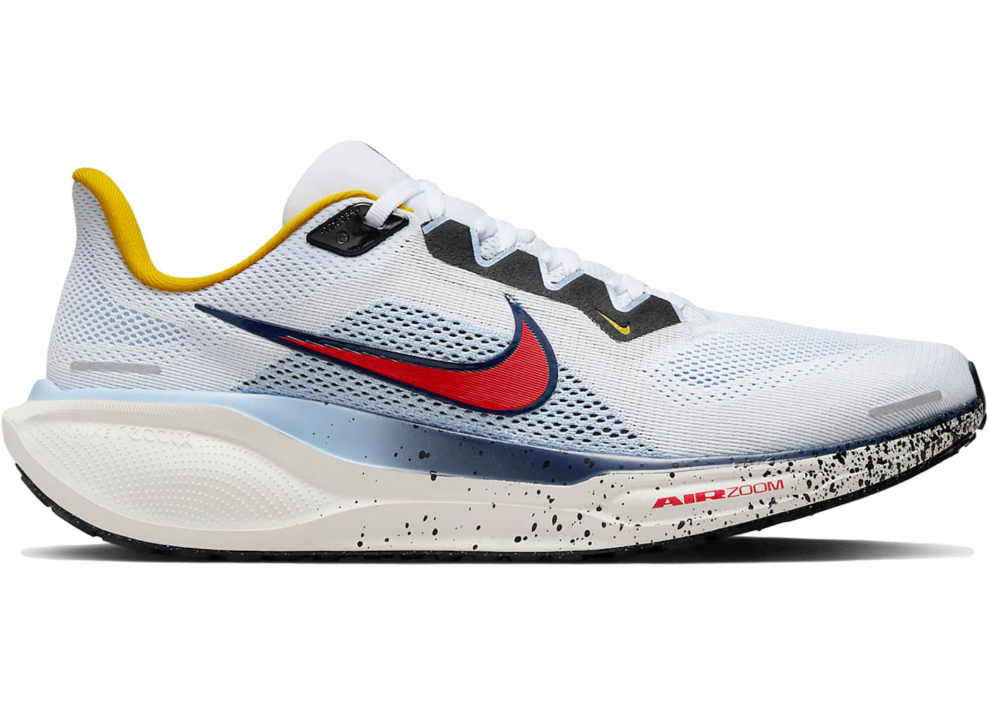 Nike Air Zoom Pegasus 41-White Psychic Blue Speed ​​Red
