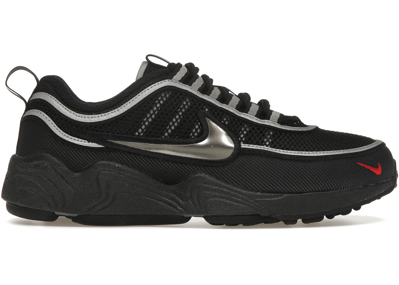 Nike Air Zoom Spiridon-Black Metallic Silver