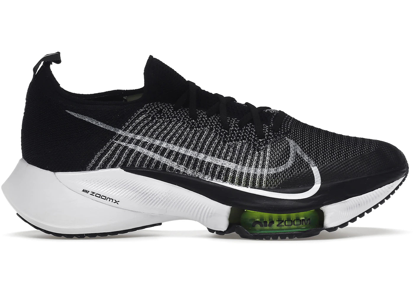 Nike Air Zoom Tempo Next% Flyknit-Black White