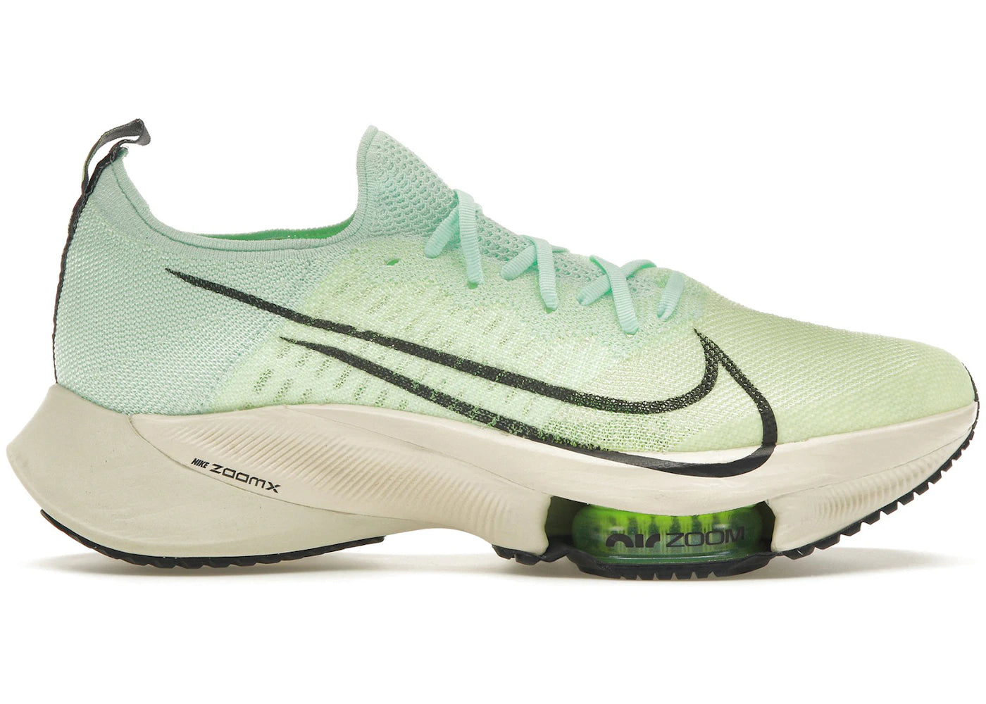 Nike Air Zoom Tempo Next% Flyknit-Barely Volt Mint Foam