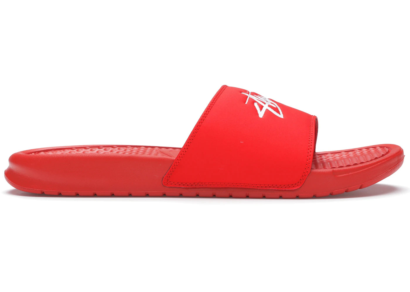 Nike Benassi Stussy Habanero Rouge