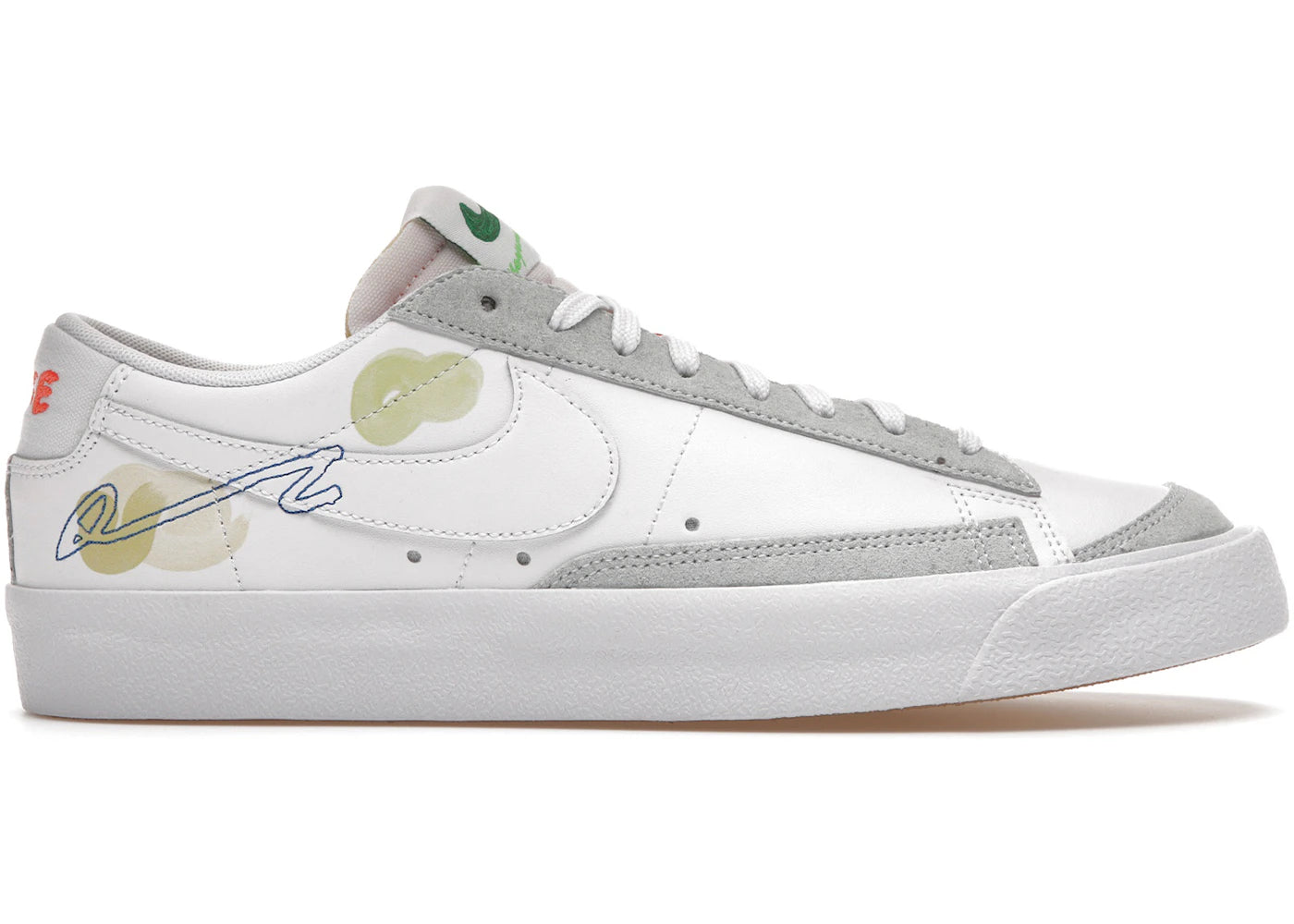 Nike Blazer Low 77 Flyleather-Mayumi Yamase White