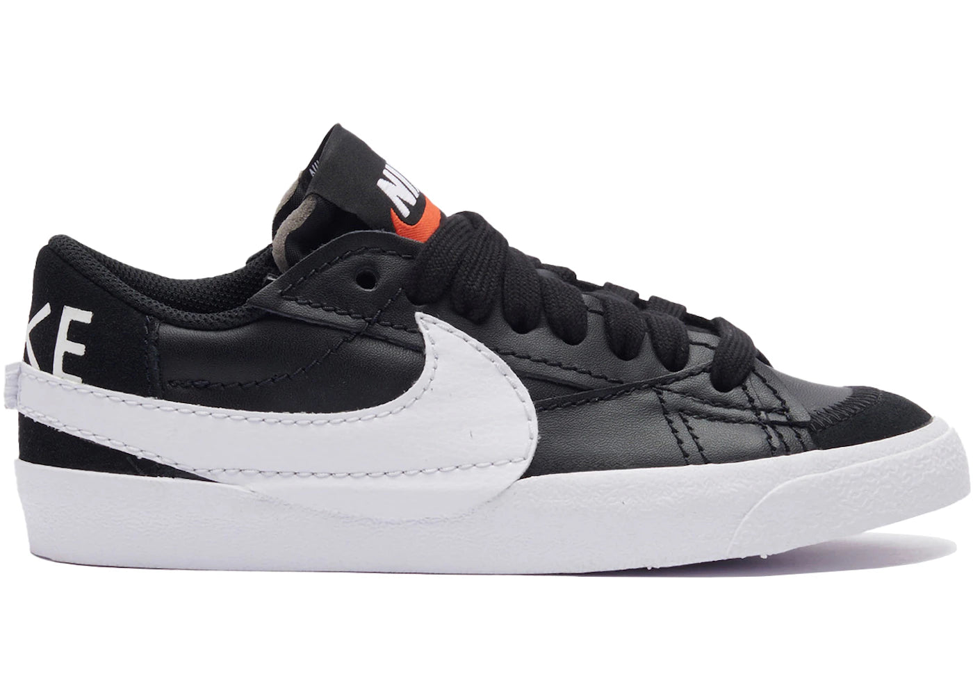 Nike Blazer Low 77 Jumbo-Black White (Women's)