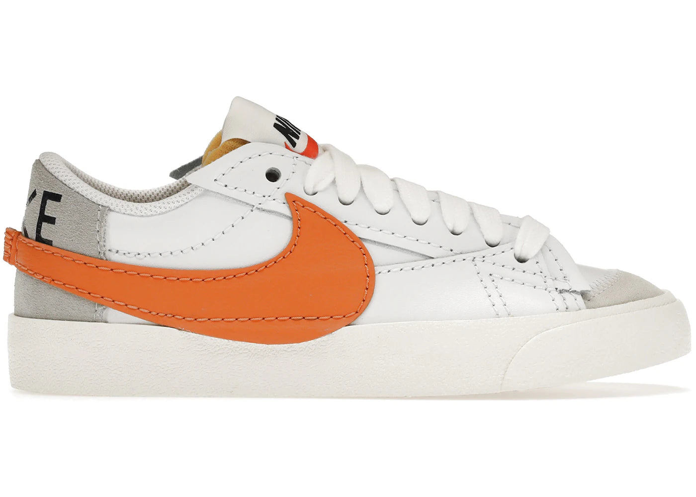 Nike Blazer Low 77 Jumbo-White Alpha Orange Sail