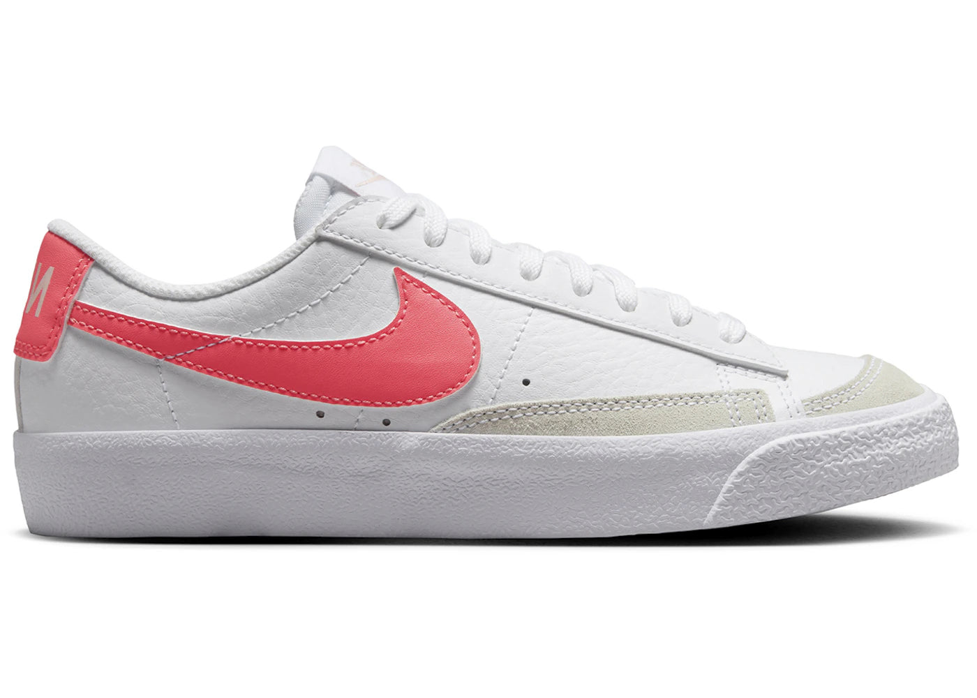 Nike Blazer Low '77-White Echo Pink Magic Ember (GS)