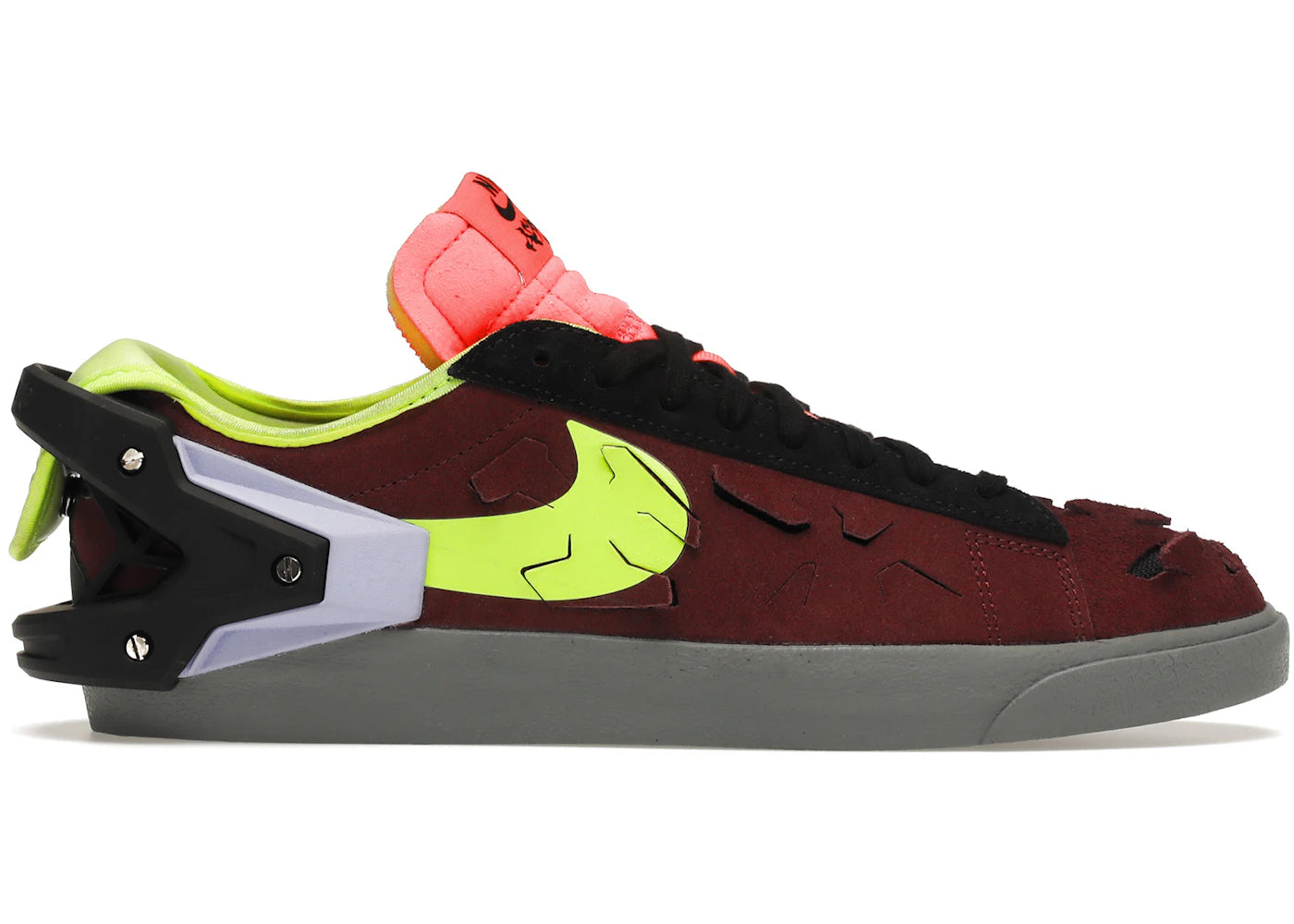 Nike Blazer Low-Acronym Night Maroon