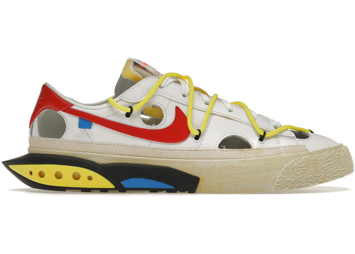 Nike Blazer Low-Off-White University Red