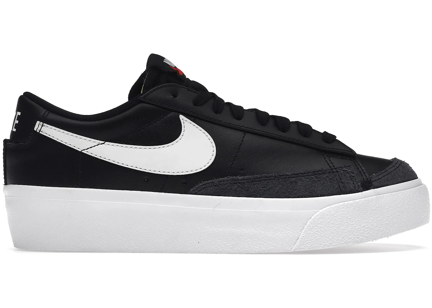 Nike Blazer Low Platform-Black White (Women's)