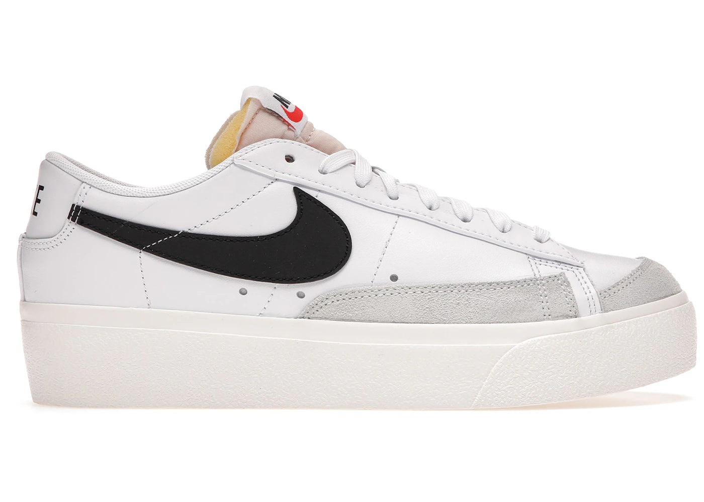 Nike Blazer Low Platform-White Black (Women's)