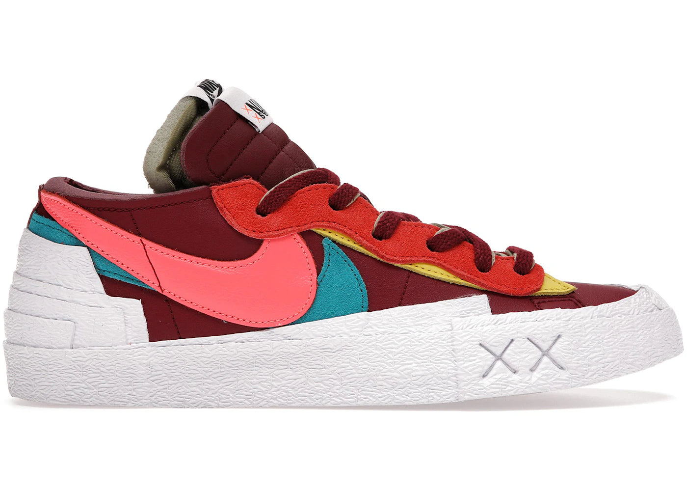 Nike Blazer Low-sacai KAWS Rouge