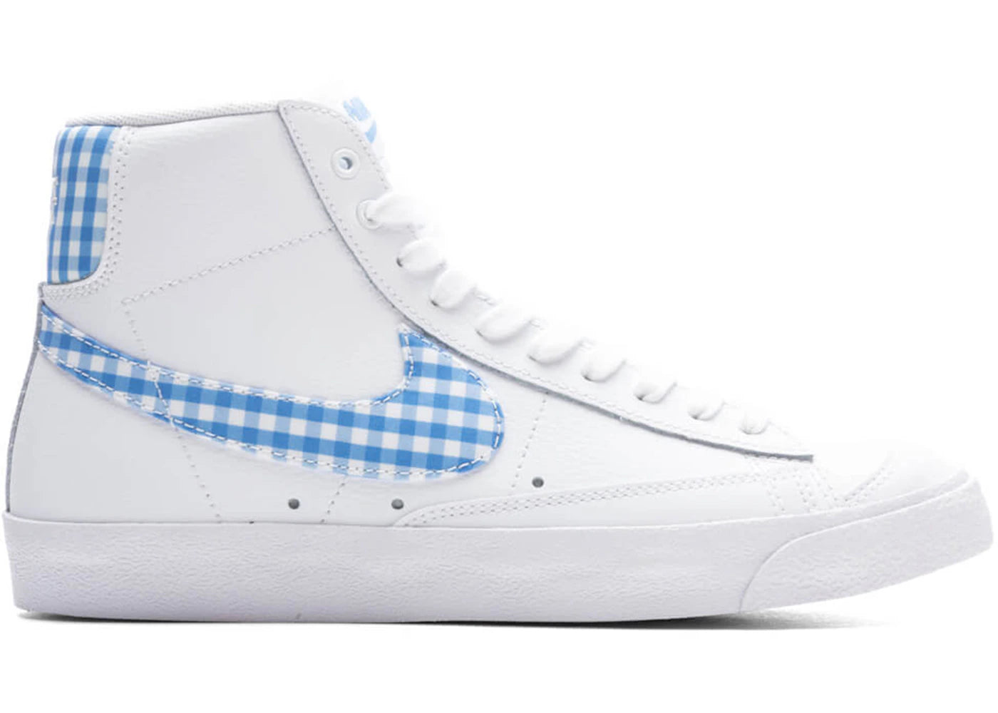 Nike Blazer Mid 77-Blue Gingham (Women's)