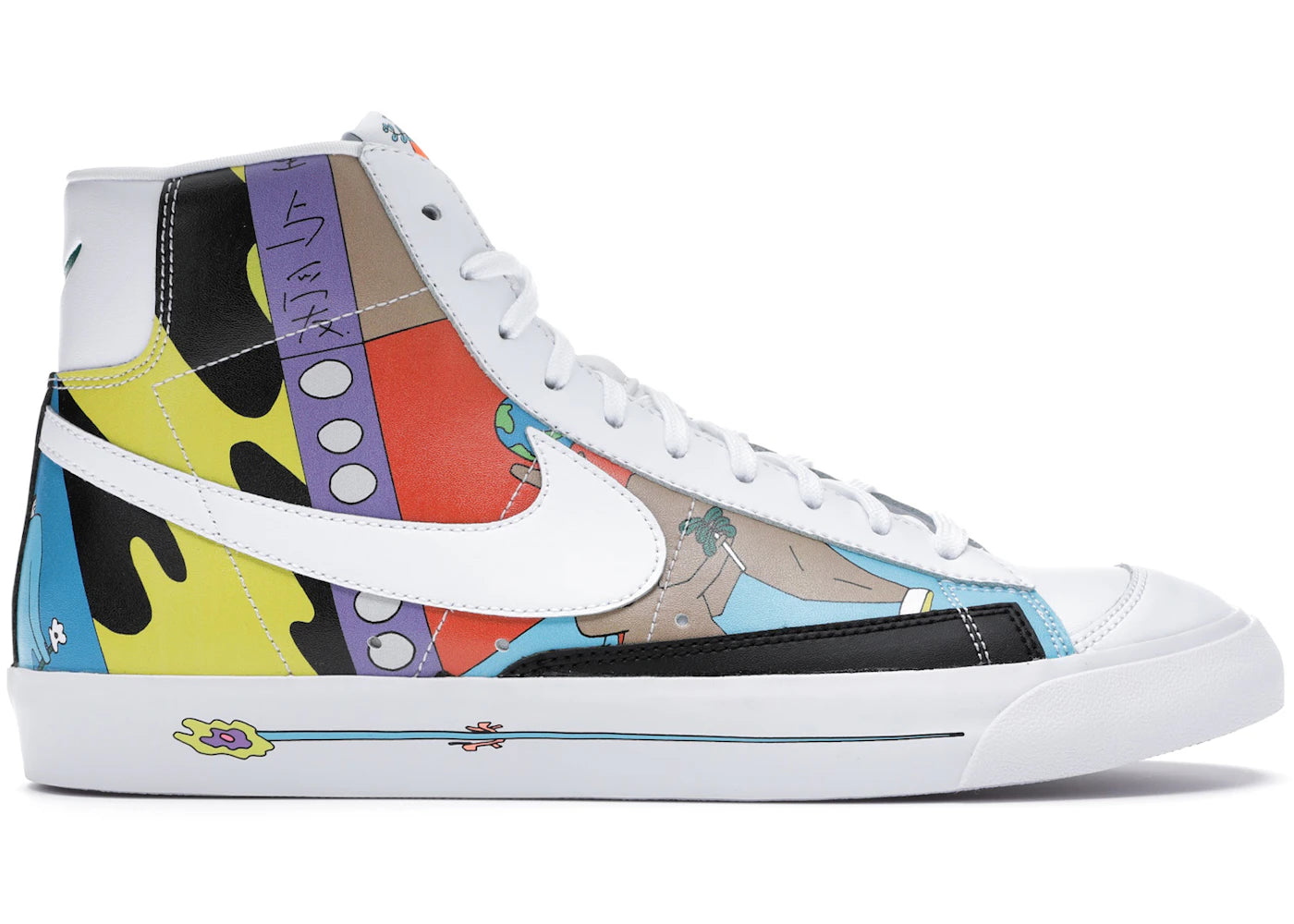 Nike Blazer Mid 77 Flyleather-Ruohan Wang
