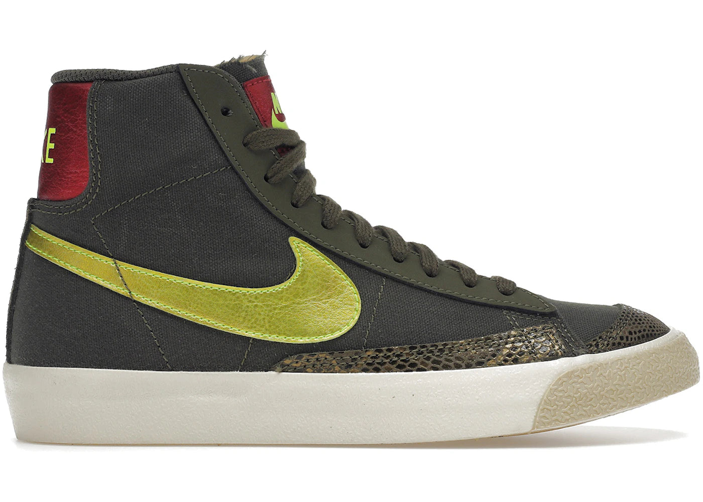 Nike Blazer Mid 77 - Olive Snakeskin (Femme)