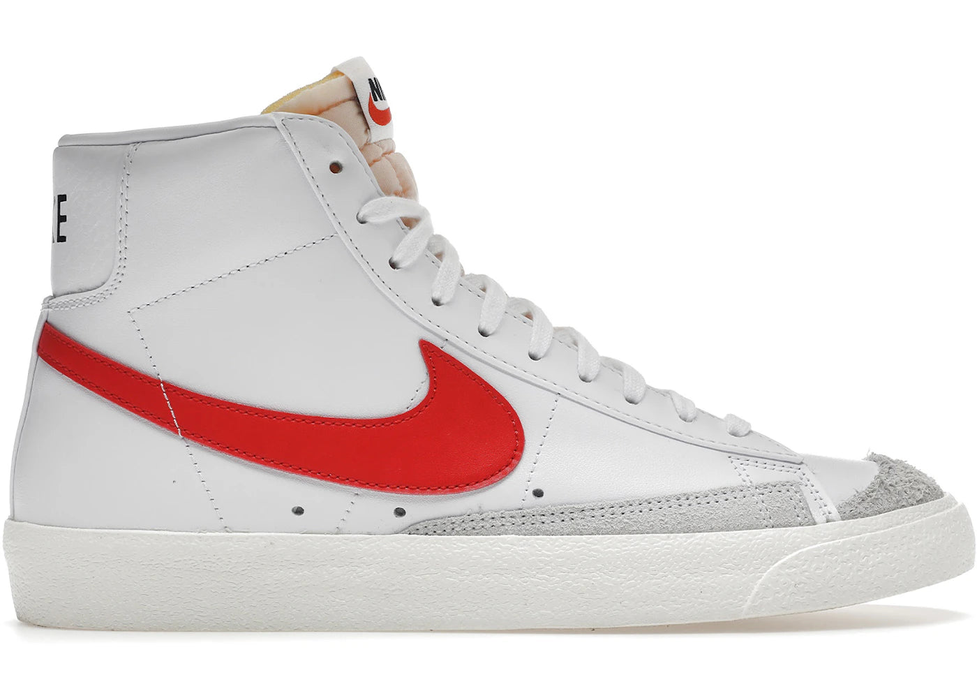 Nike Blazer Mid 77-Vintage Mismatched Swoosh Blue Red
