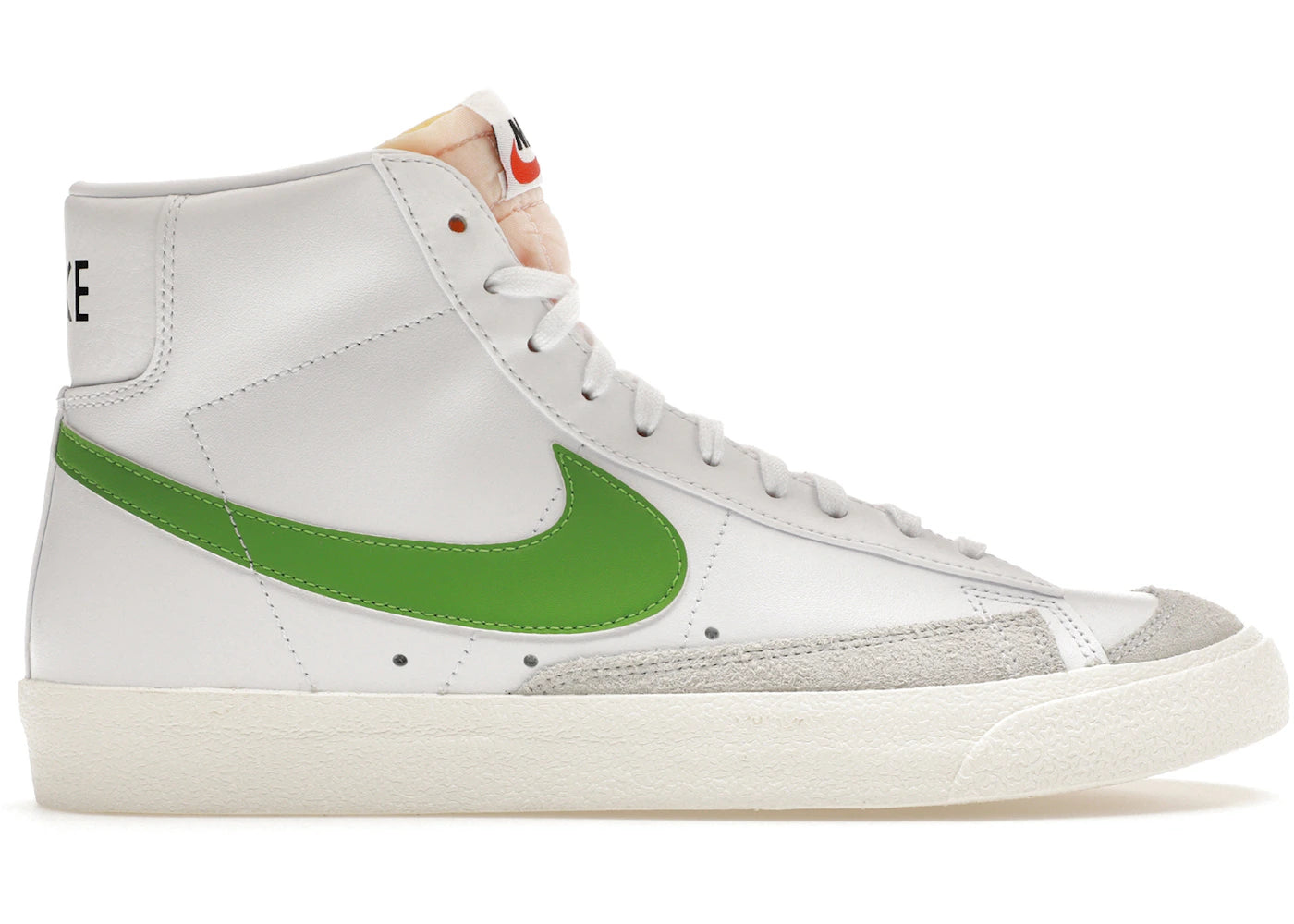 Nike Blazer Mid 77-Vintage Mismatched Swoosh Chlorophyll Black