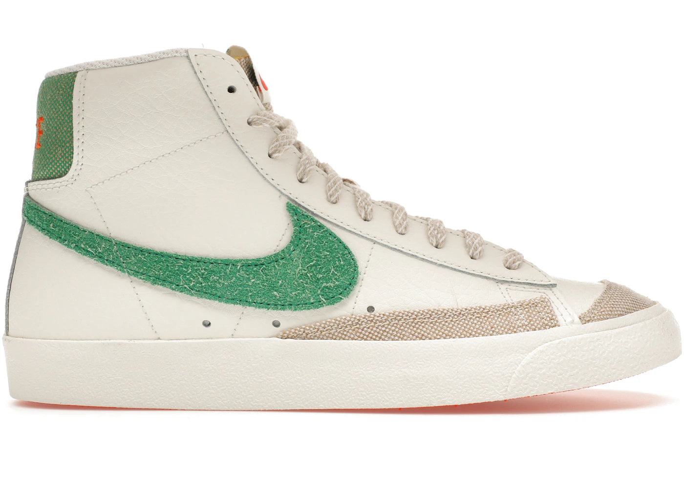 Nike Blazer Mid 77 Vintage Sail Stadium Green