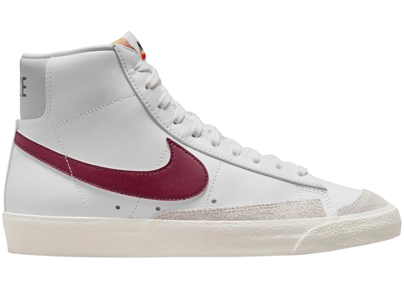 Nike Blazer Mid 77 Vintage-White Dark Beetroot Grey Fog Black