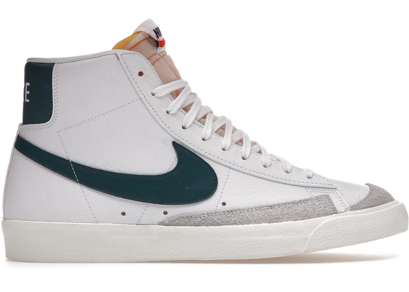 Nike Blazer Mid 77 Vintage-White Dark Teal Green