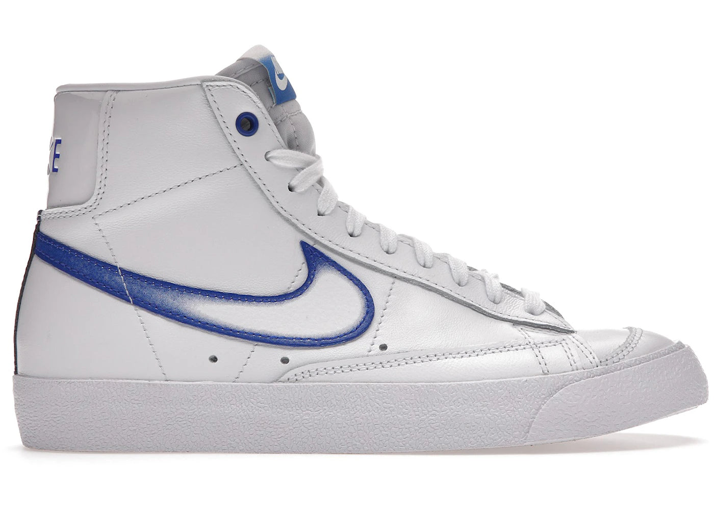 Nike Blazer Mid-Airbrush White Royal (Women's)